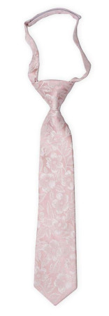 GARTER Blush pink boy's tie small pre-tied