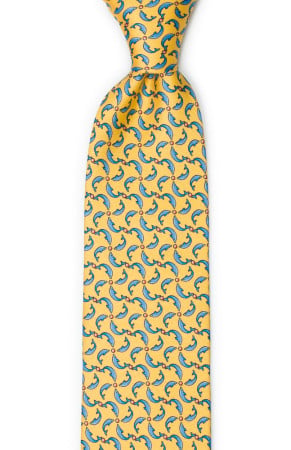 GIOCHIFINI YELLOW classic tie