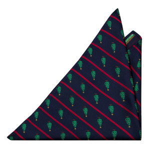 GODJUL Blue pocket square