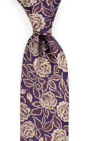 GOLDIVINE AUBERGINE classic tie