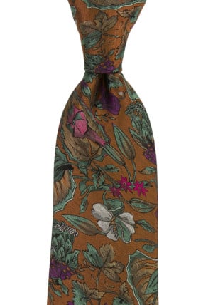 GROWINGONME OCHRE YELLOW classic tie