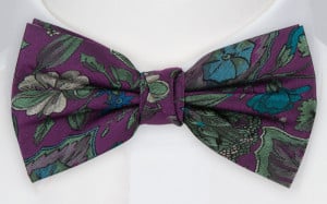 GROWINGONME PURPLE pre-tied bow tie