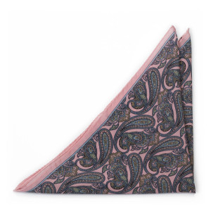 GUARNITO DUSTY PINK pocket square
