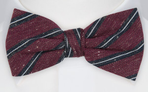 HOLDONTO DARK RED pre-tied bow tie