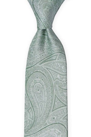 HONEYMOON PALE GREEN tie
