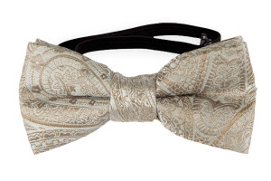 Honeymoon TAUPE baby bow tie