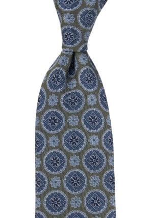 HUNKYMAN MOSS GREEN classic tie