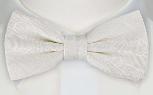 FLOTT WHITE bow tie