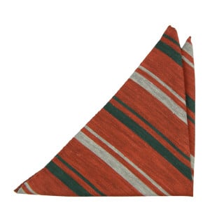 INCANTERVOLE ORANGE pocket square