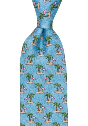ISOLA LIGHT BLUE classic tie