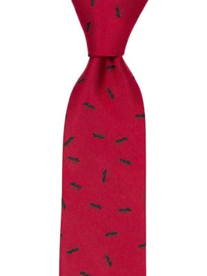 ANTBARON RED tie