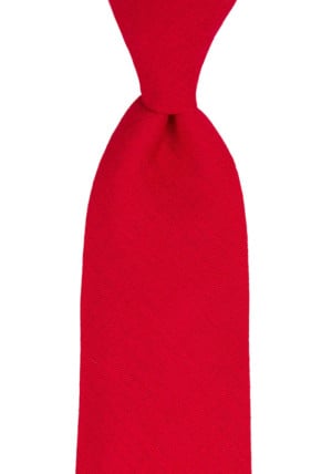 BASKETVEIL RED tie