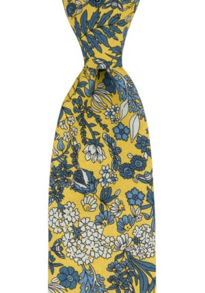 BLUEBREW YELLOW classic tie