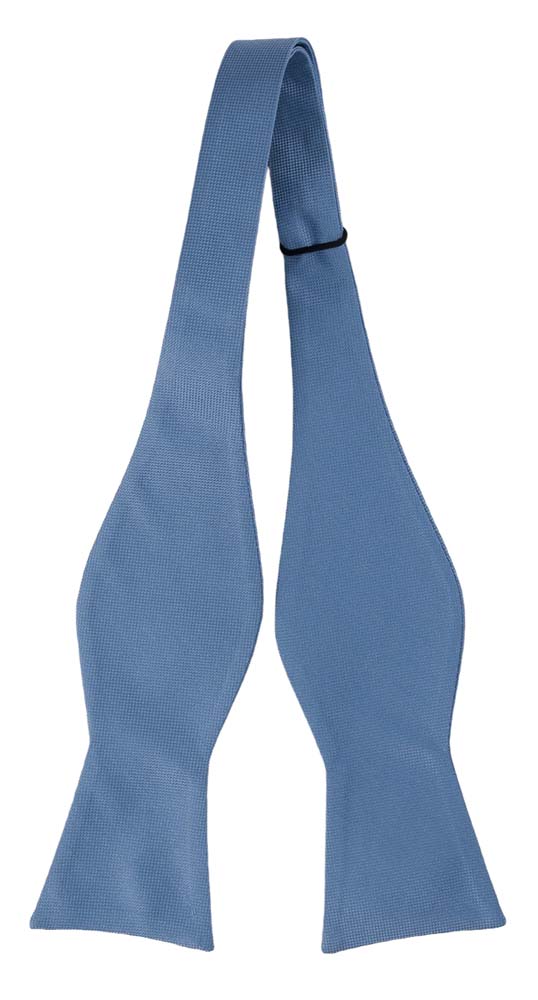 BROLLOP BLUE self-tie bow tie