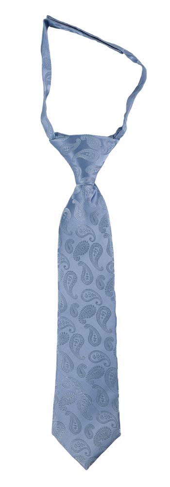 BRUD Blue boys tie small pre-tied