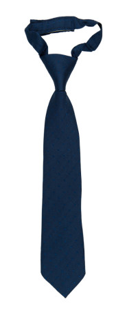 BRUDGUM Navy blue boy's tie small pre-tied