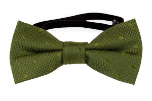 BRUDGUM OLIVE GREEN baby bow tie