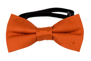 BRUDGUM ORANGE baby bow tie