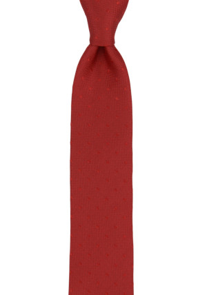 BRUDGUM Red boy's tie medium