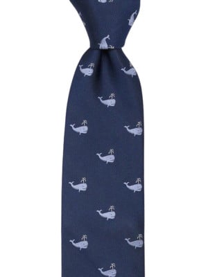 CACHALOT BLUE tie