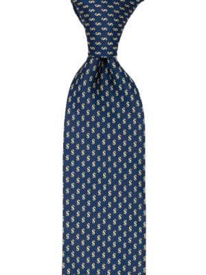 CASHKING BLUE tie