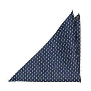 CASHKING BLUE pocket square