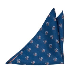 CIGOBLET BLUE pocket square
