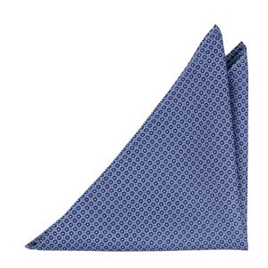 DANSGOLV BLUE pocket square