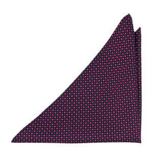 DANSGOLV RED pocket square