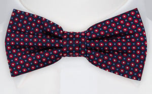 DANSGOLV RED pre-tied bow tie