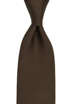 DRUMMEL BROWN classic tie