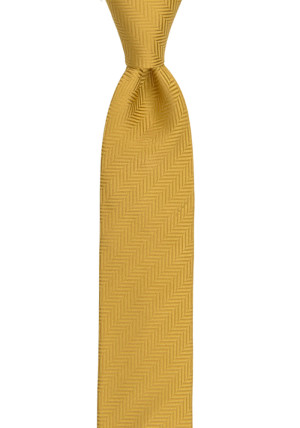 DRUMMEL Gold boy's tie medium