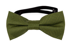 DRUMMEL OLIVE GREEN baby bow tie