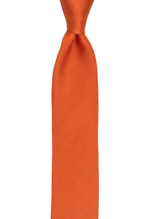 DRUMMEL Orange boy's tie medium