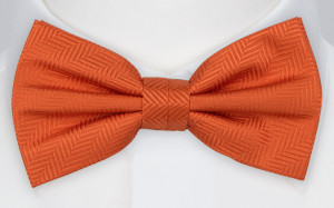 DRUMMEL ORANGE boy's bow tie