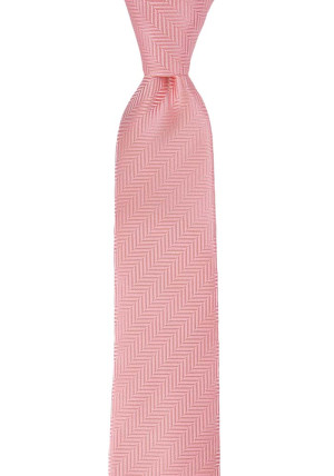 DRUMMEL Pastel pink boy's tie medium