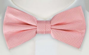 DRUMMEL Pastel pink boy's bow tie