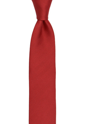 DRUMMEL RED skinny tie