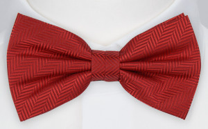 DRUMMEL RED boy's bow tie