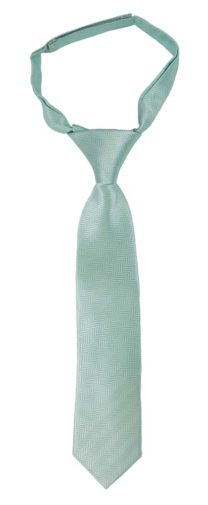 DRUMMEL Turquoise boys tie small pre-tied