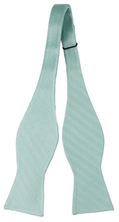 DRUMMEL Turquoise self-tie bow tie