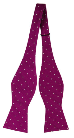 FESTLIG FUCHSIA self-tie bow tie