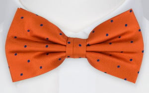 FESTLIG ORANGE bow tie