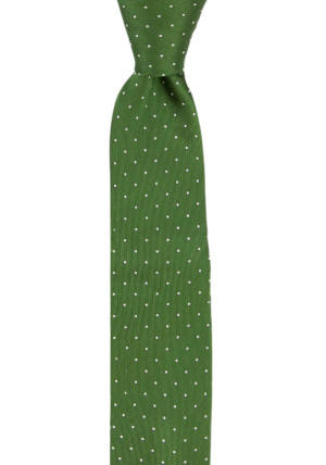 GRONGOLING GREEN skinny tie