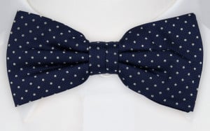 HAGELSTORM NAVY BLUE pre-tied bow tie