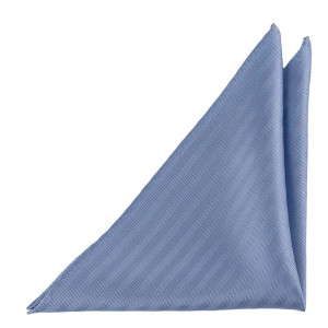 JAGGED Blue pocket square