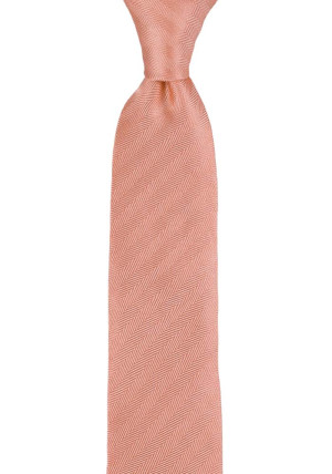 JAGGED Dusty pink boy's tie medium