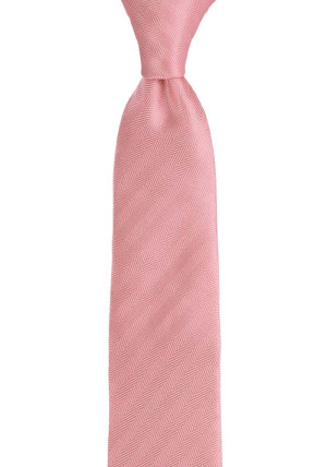 JAGGED Pink boy's tie medium