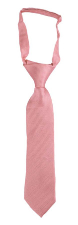 JAGGED Pink boys tie small pre-tied