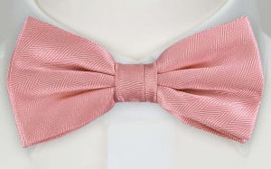 JAGGED Pink boy's bow tie